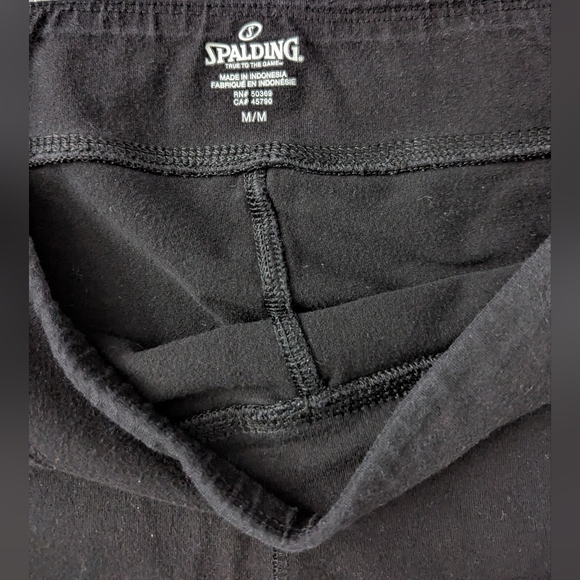 Spalding Women's (Size Medium) Black Shorts - Picture 6 of 8